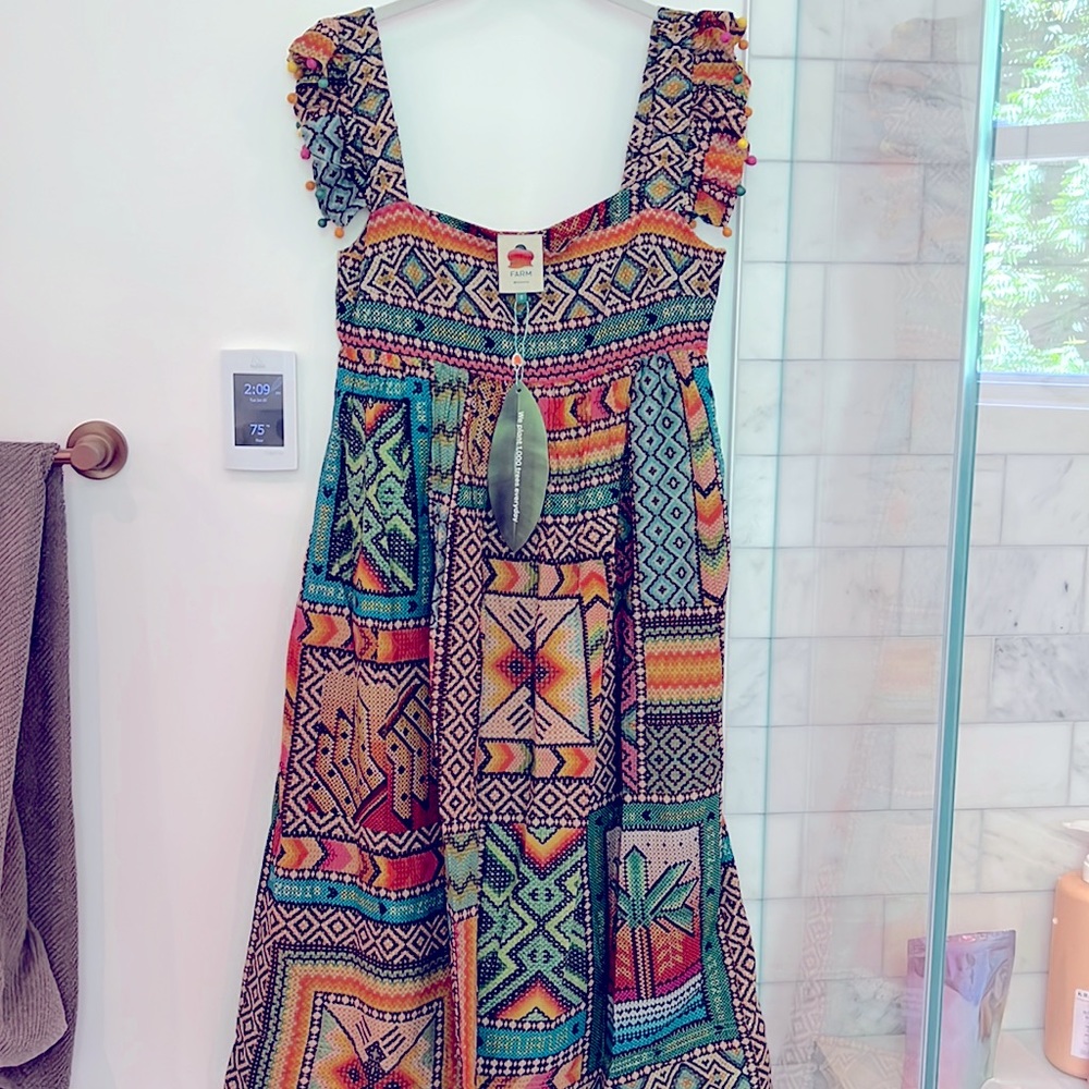 Gorgeous FarmRio summer dress, unworn, brand new!